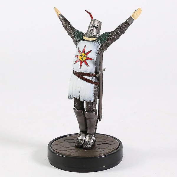 Dark Souls Remastered Sun Warrior Solar Solaire Figur Samlarobjekt Modell Leksak (endast visningsfigur)