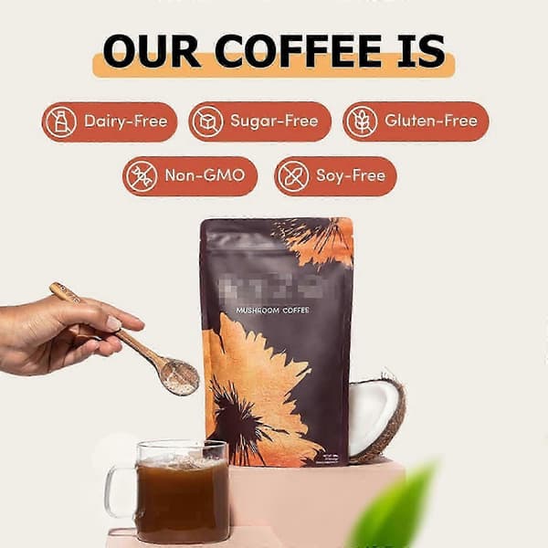 Ganoderma kaffe svart instant-jc