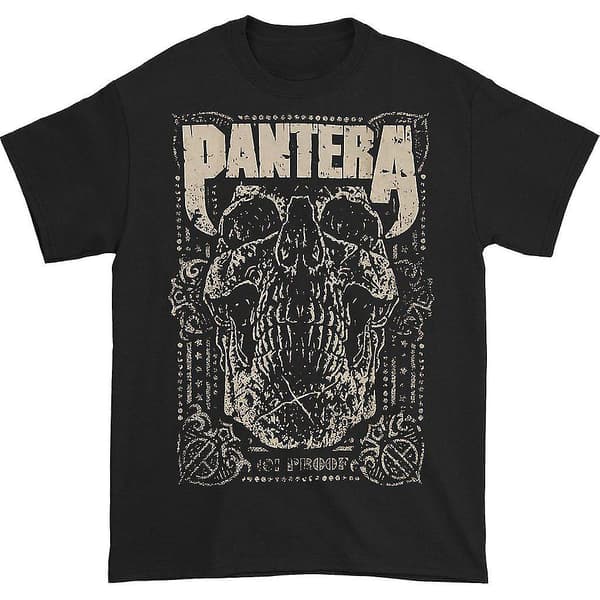 Pantera 101 Proof Skull T-skjorte S