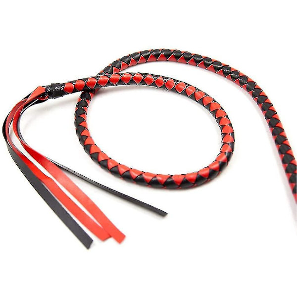 Bull Whip 6,5 fot Ku Hud Läder Anpassad Mage Och Bolster Konstruktion Häst