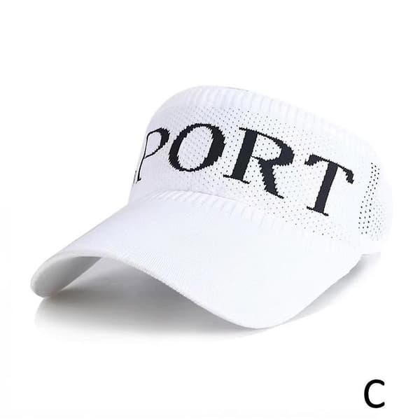 Solskærm og solhat Hat Solcreme Moderigtige Trendy Damehatte Nye white/1PC