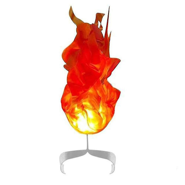 Halloween Hand Floating Fireball Magic Illuminated Flame Fire Light Cosplay Party Props Red