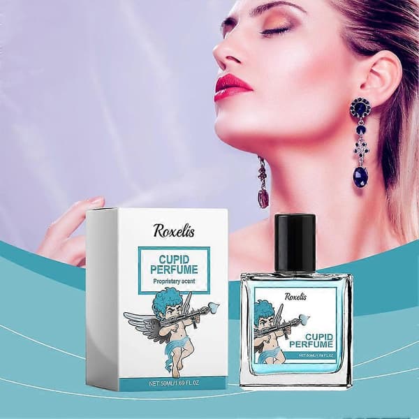 Cupid Cologne Spray 50ml EDT Langvarig Forfriskende Gave til Menn Kvinner AA