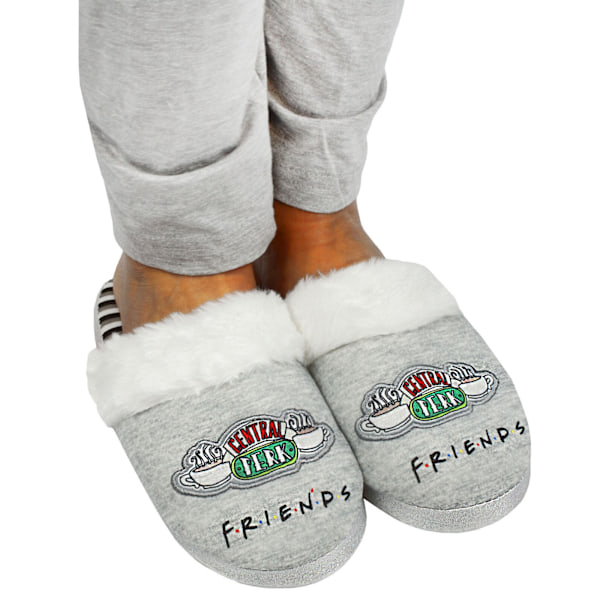 Friends Girls Central Perk Tofflor 3 UK-4 UK Grå Grey 3 UK-4 UK