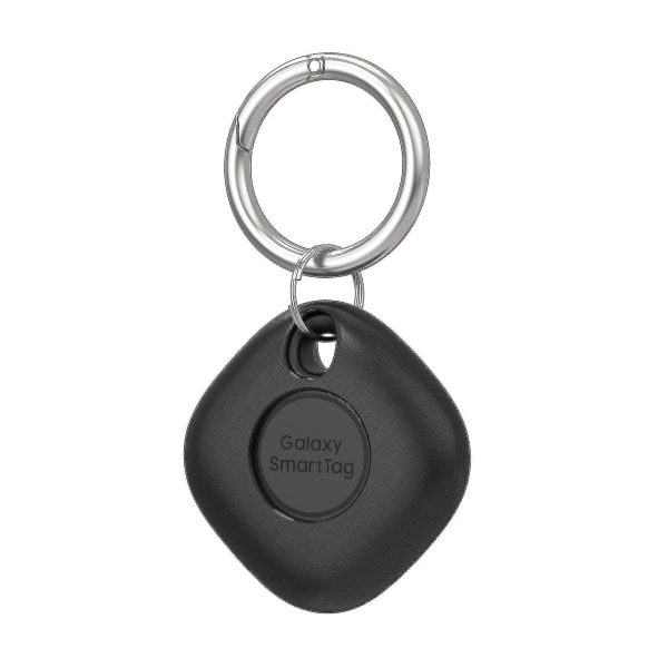 Officiell Galaxy Smarttag Bluetooth Item/key Finder Protective Cover - 1 Pack - Svart (