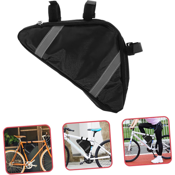 Cykelpose Cykel Frontpose Cykeltasker til Cykler Cykelpose Cykelopbevaringspose Stelpose Cykelstelpose Cykeltelefonpose Mountainbike