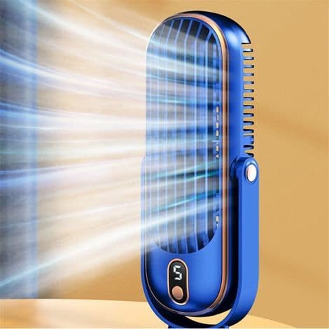 720° Foldable Bladeless Tower Fan. Silent Oscillating with 5 Modes. Energy Efficient for Bedroom or Office. White