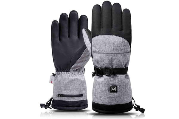 Elektrisk oppvarmede hansker med batterirom (L)