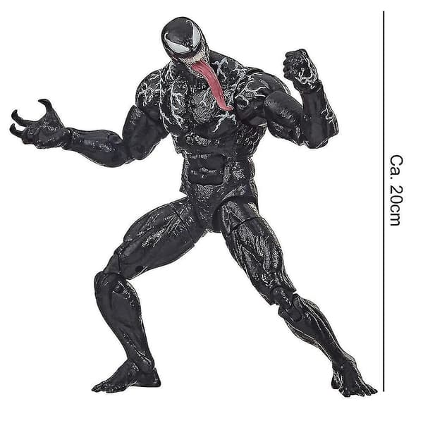 Legends Venom 6-tommers samleobjekt Venom-leketøy og 3 tilbehør