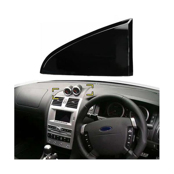 Dash Board Center Panel Trim Cover Triangle Icc Unit Til Falcon 2002-2011 1027234 04428a1 Bright Bl Bright Black