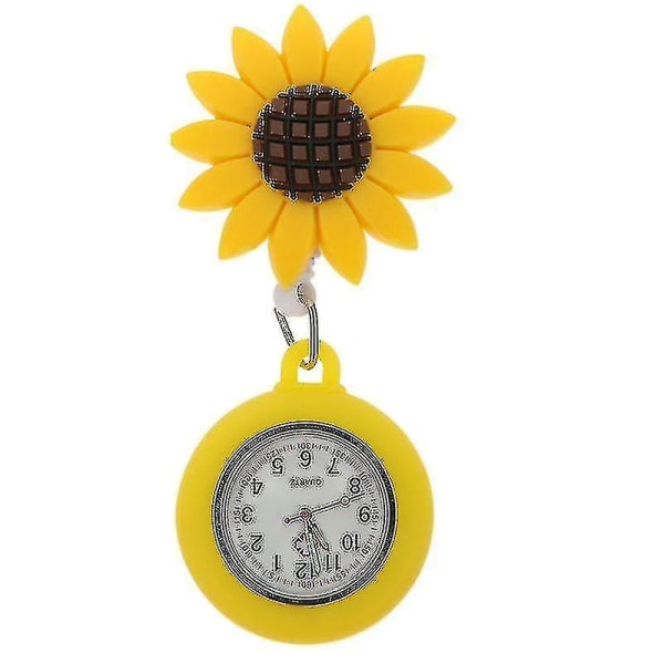1 st Sunflower Design sjuksköterskeklocka watch spänne Watch Enkel watch