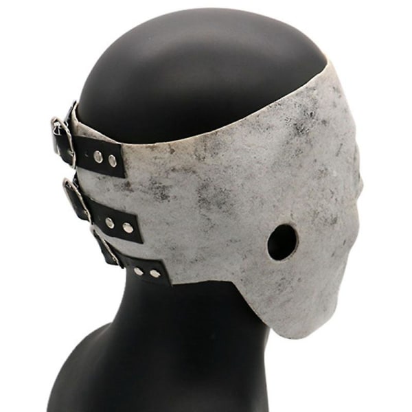 Slipknot Corey Taylor -naamio, kauhunaamio Halloween-naamiaisiin, cosplay-juhliin White