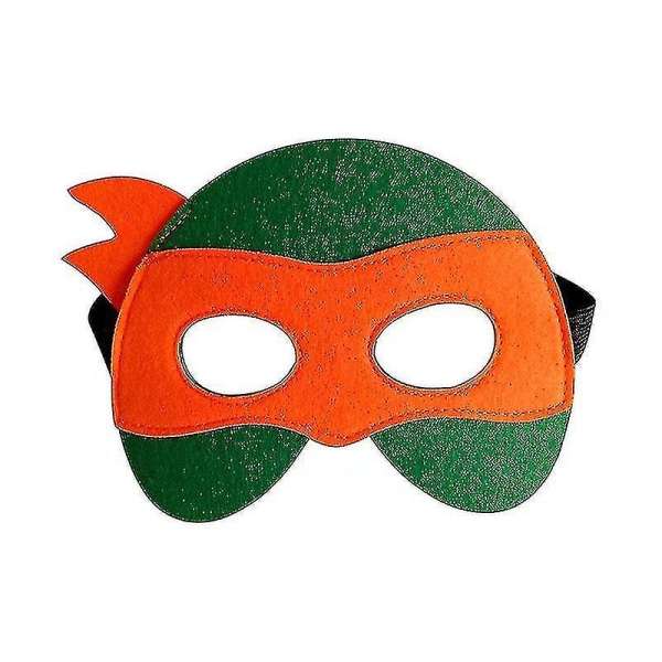 Halloween Børns Tegneserie Filt Teenage Mutant Ninja Turtles Masker Pakke Med 4