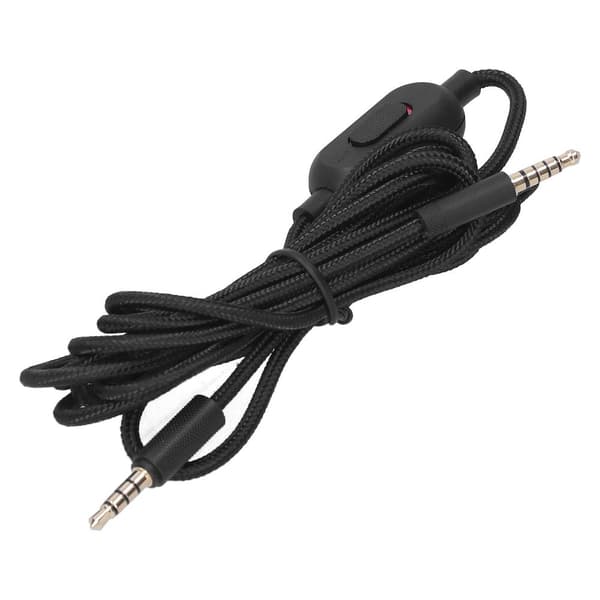 Audio Cable for Gaming Headphones with Volume and Microphone Control for Logitech G233 G433 GPRO GPROX