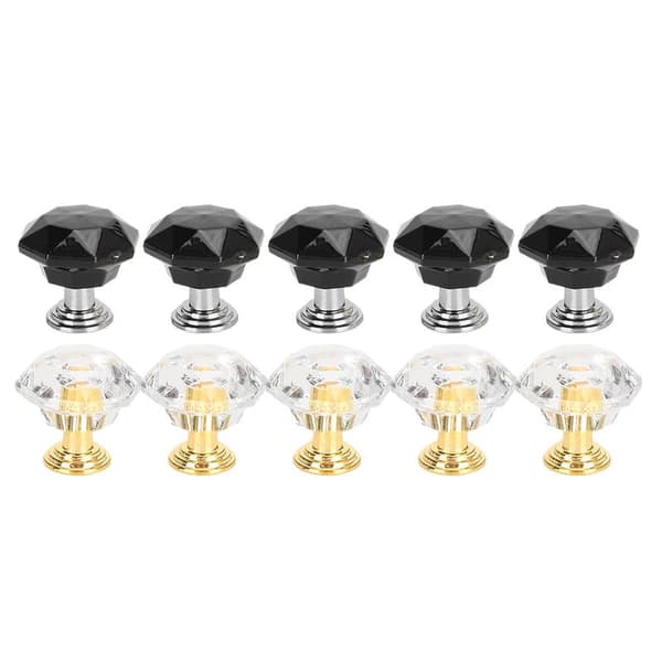 Diamond Shaped Cabinet Door Knobs Cupboard Wardrobe Drawer Pull Handles