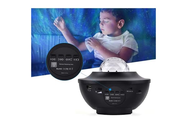 Bluetooth LED-projektori Ocean Star -yövalo