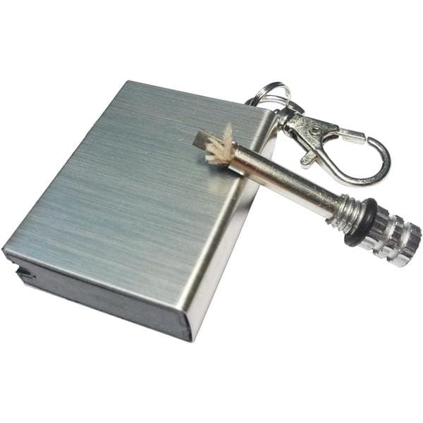 5 x Vandring Nødoverlevelse Camping Brannstarter Flint Metall Lighter