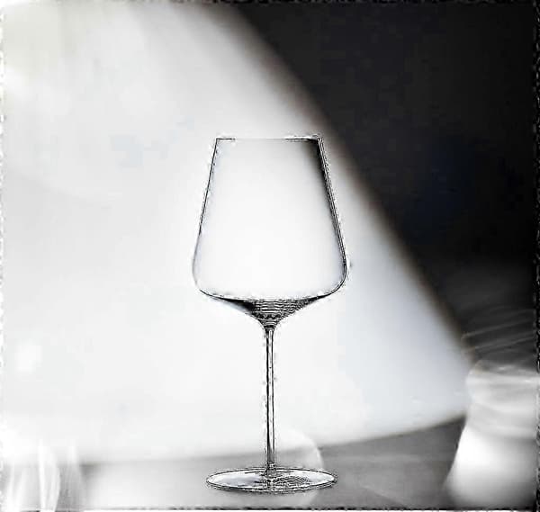 Denk'art Bordeaux Håndblæste Krystalglas | Sæt med 2