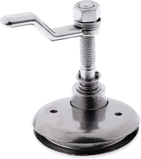 52mm Båt 316 Rustfritt Stål Flush Mount Pull Hatch Cam Latch Løftehåndtak Med Bakplate, Sølv 1stk