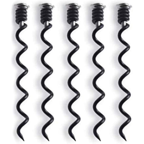 Ersättningsskruvstång för stålkorkskruv, 5-pack