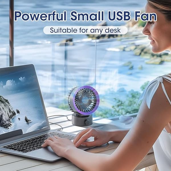 Mini USB Bordventilator Lille Tablet Ventilator