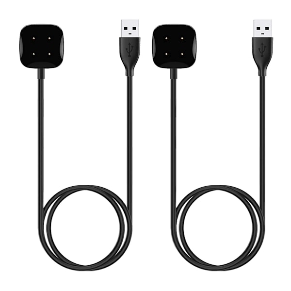 Hotsale! 2pack 3,3 fot laddningskabel USB-laddningsdocka för Sense/versa 3 Smartwatch
