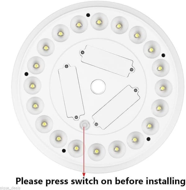 Solcellsdriven flaggstångsbelysning, 26 LED, vattentät