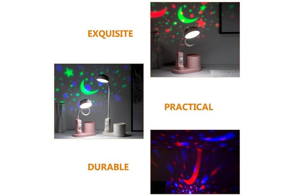 Stjernekanin Børn Projektionsbordlampe