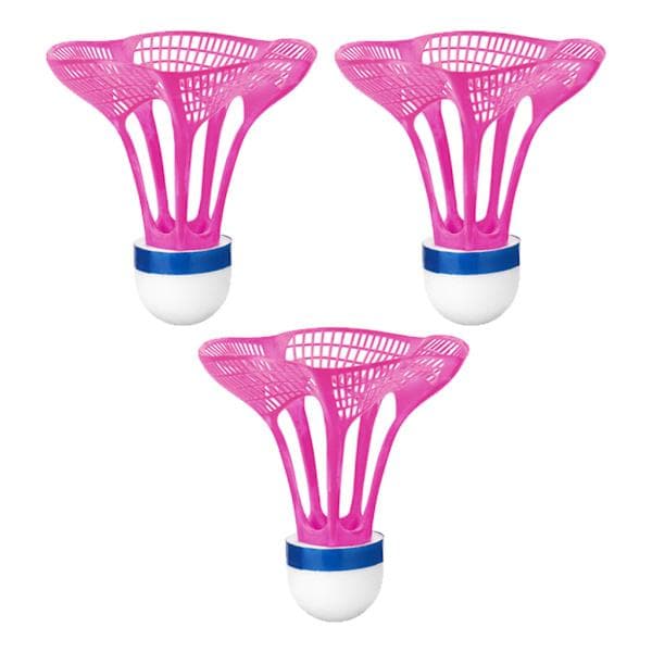 st plastbolde til badminton indendørs og udendørs Rød