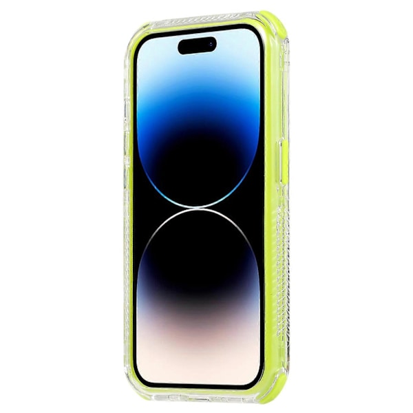 iPhone 16 Pro -kotelo 3-in-1, pudotussuojattu PC+TPU - Multicolor Green