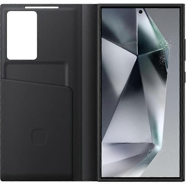 Galaxy S23 Ultra Smart View Pung Etui i Sort