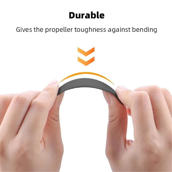6030f Propeller för Dji Mini 4 Pro Propeller Lättviktsdrönare Vingfläkt Med Skruv Ersättningstillbehör Black Orange