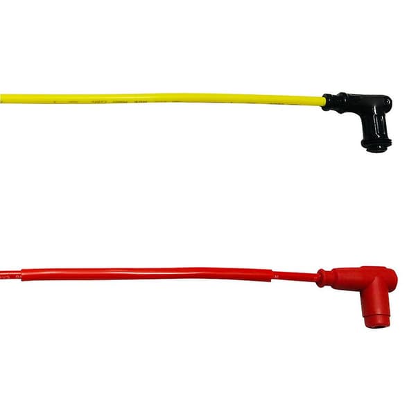 For Spark Plug For Iridium Power Cable Wires Universal Motorcycle Ignition Line Red