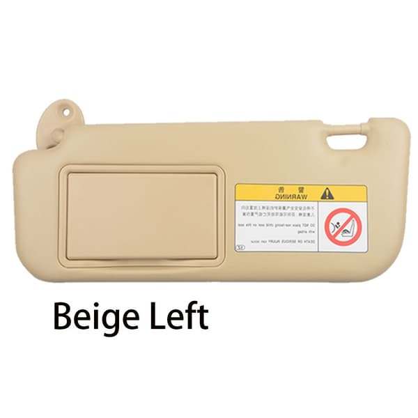 Solskjerm for frontrute, beige beige left