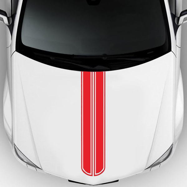 Bilstripe klistremerke Universal Auto Racing Stripes Body Side Vinyl Modifisert Stripe Dekal Dekorasjon