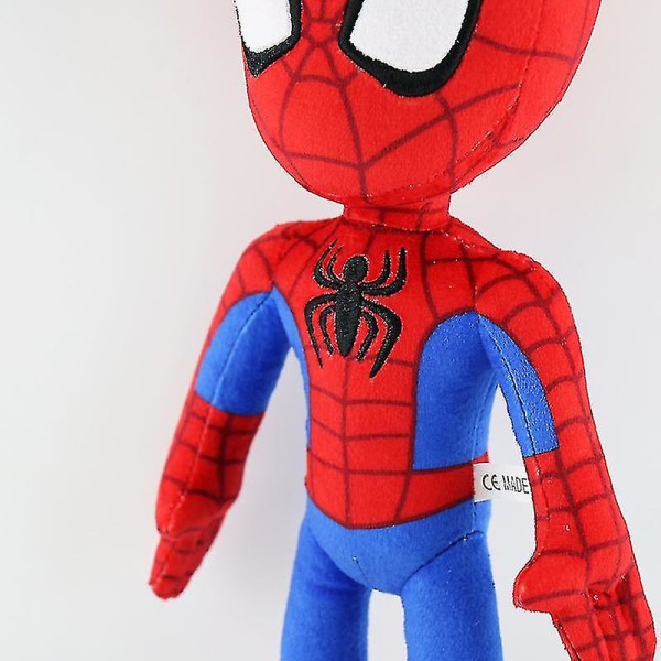 33cm Spider-Man plysjdukke Spiderman plysjdukke for barn Halloween julegave Red
