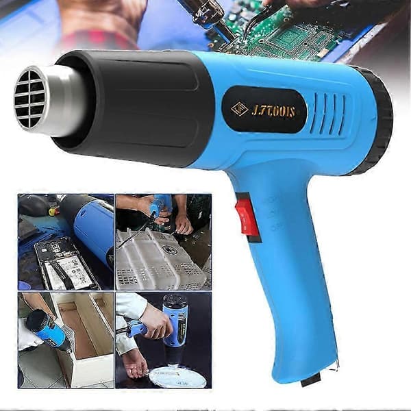 2000W Kraftig Varmluftspistol med Dobbelt Hastighed til Professionel Bilfoliebagning EU plug