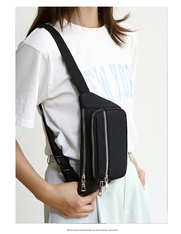 Mavetaske Nylon - 3 Rum