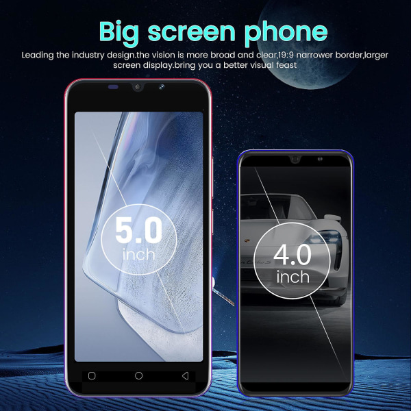 Mobiltelefoner U8 Smartphone 512mb +4gb Dual Core med GPS 4.42 Android 1500mah telefon