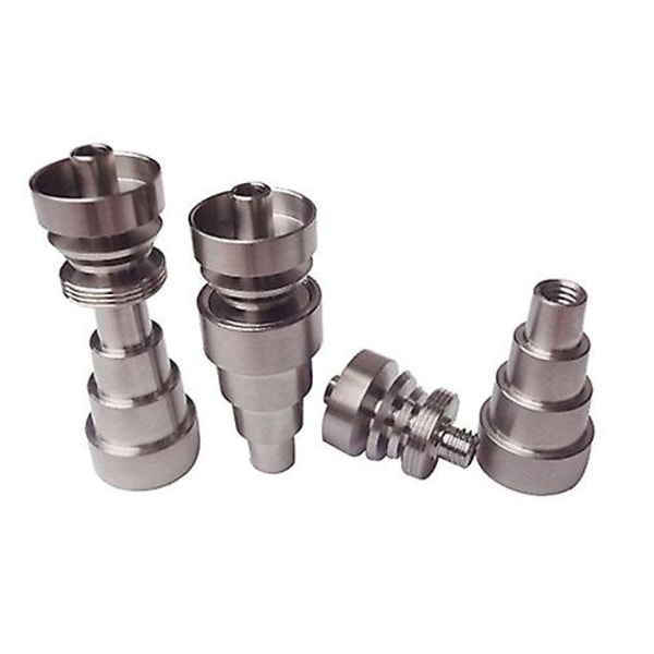 Universals 6 i 1 Domeless Gr2 Titanium Neglehane M/K Forbindelse 10/14/18mm Qinhai