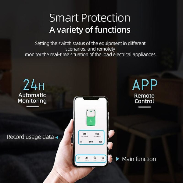 Tuya Wifi -älykäs katkaisija, langattomat kaukosäätimet, ohjauskytkin, matkapuhelinsovelluksen kaukosäätimet, älykkään kodin katkaisijan ajoituslaskenta