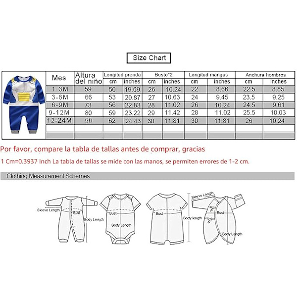 Vastasyntyneen vauvan poikien ja tyttöjen lyhythihainen sarjakuva Onesies Jumpsuit Sininen, Oranssi, 1-24 kuukautta 59 Blue