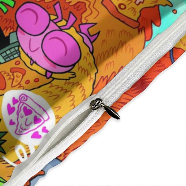 x304 Teen Titans Go 3-delt sengetøjssæt Varmt og behageligt blødt dynebetræk sengetøjssæt med 1 dynebetræk og 2 pudebetræk til soveværelse b304 240x260cm 94x102in