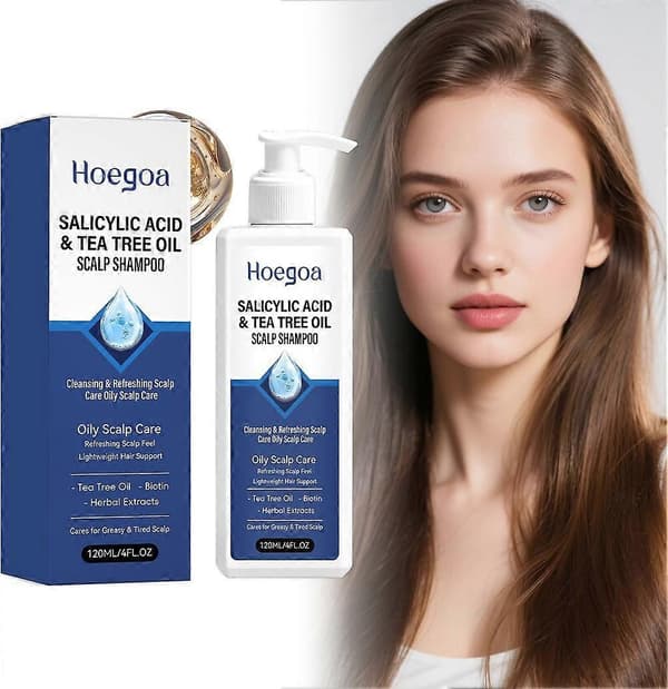 Salicylsyre & Tea Tree Olie Hovedbundsshampoo - 120ml