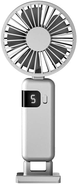Mini håndholdt ventilator USB genopladelig lille ventilator