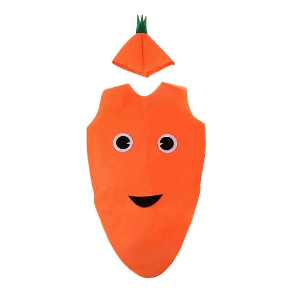 \"Sød Cosplay Kjole til Kvinder til Rollespilsfester og Kostumetilbehør til Voksne\" Carrot