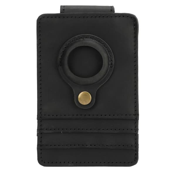 PU Leather Wallet, Minimalist Slim Wallet RFID Minimalist Front Pocket Wallet Black
