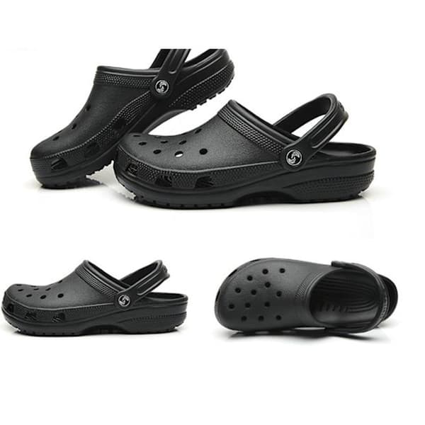 Crocs rantasandaalit unisex (musta koko 42-43) DXGHC