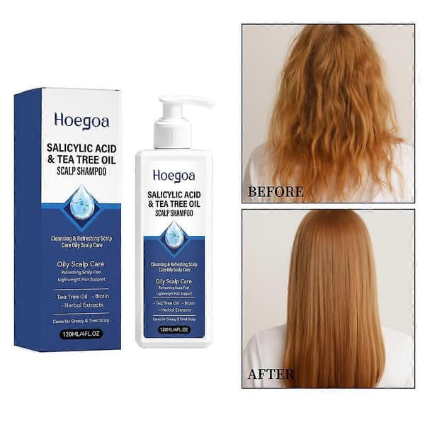Salicylsyre & Tea Tree Olie Hovedbundsshampoo - 120ml