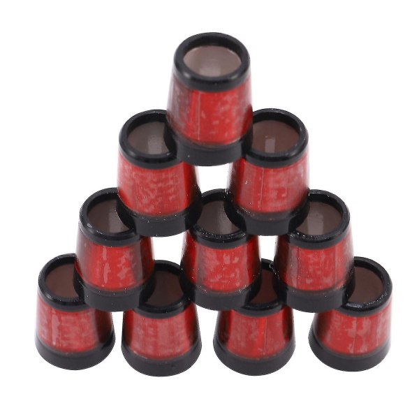 10 st Golf Tip Ferrules Rings Kompatibel Med Golf Wood Ferrule